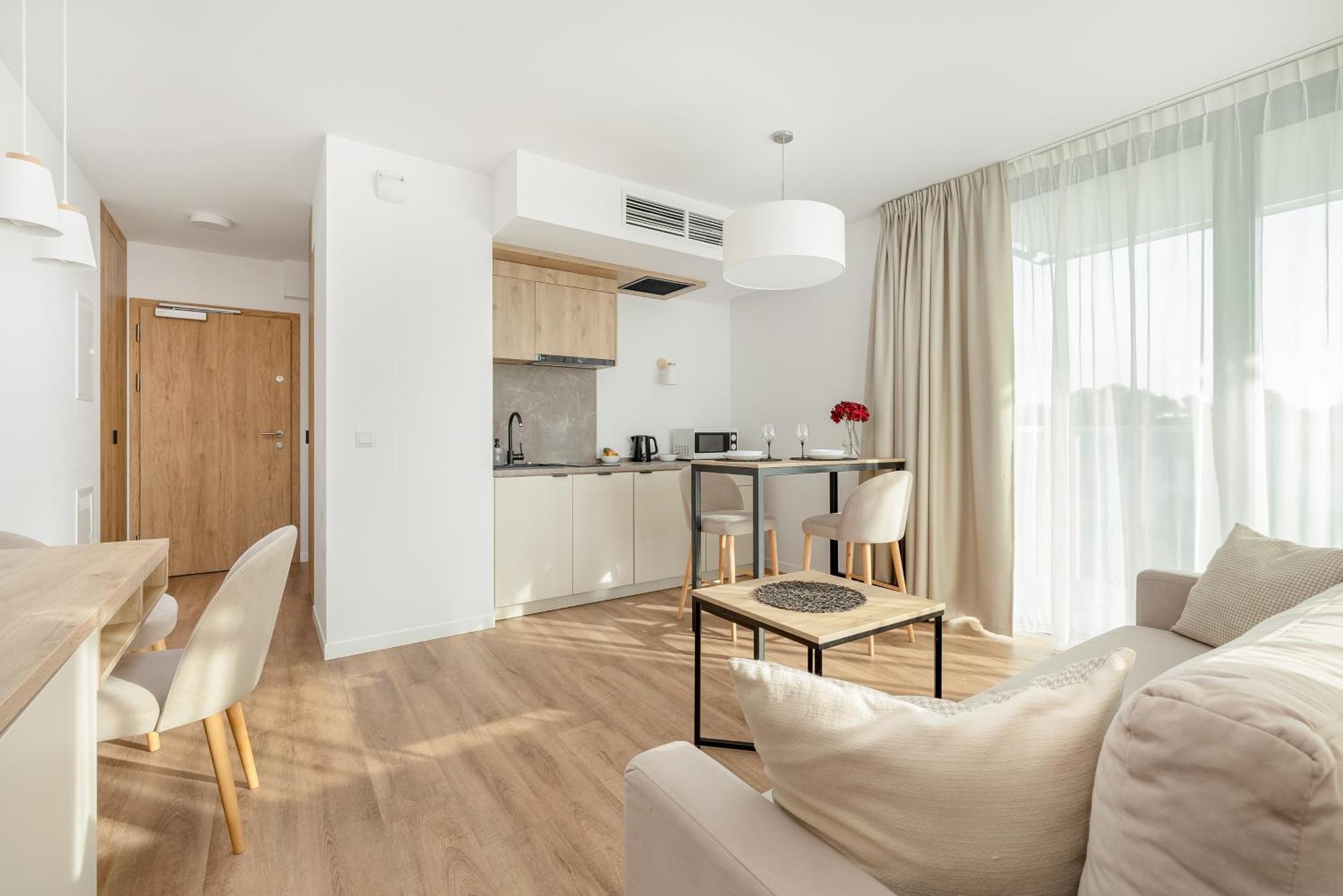 Jantaris Apartments Near Beach With Fitness By Noclegi Renters Mielno  Dış mekan fotoğraf