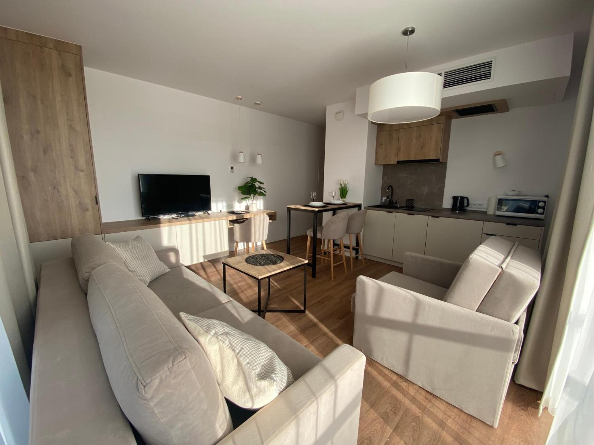 Jantaris Apartments Near Beach With Fitness By Noclegi Renters Mielno  Dış mekan fotoğraf
