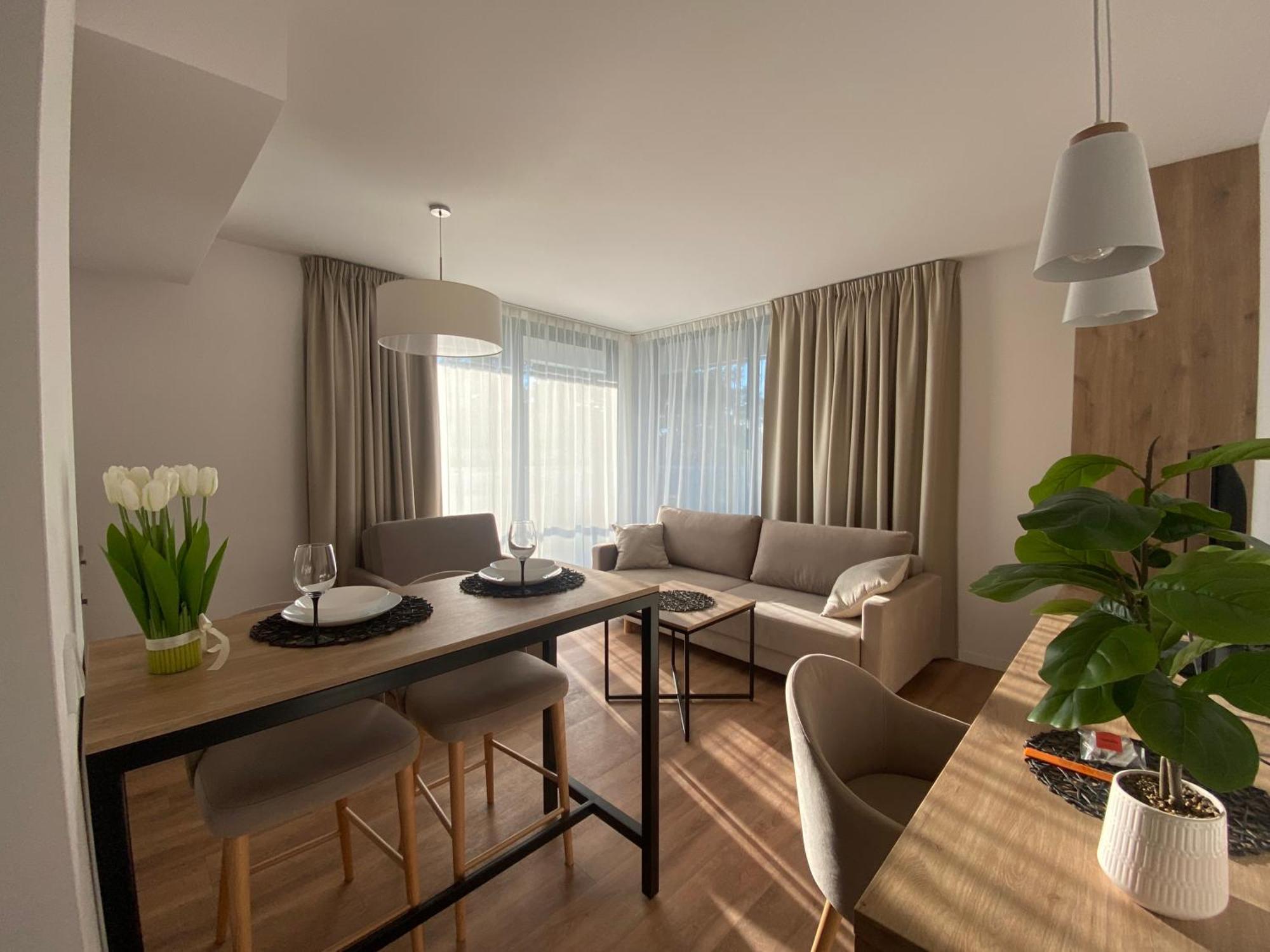 Jantaris Apartments Near Beach With Fitness By Noclegi Renters Mielno  Dış mekan fotoğraf