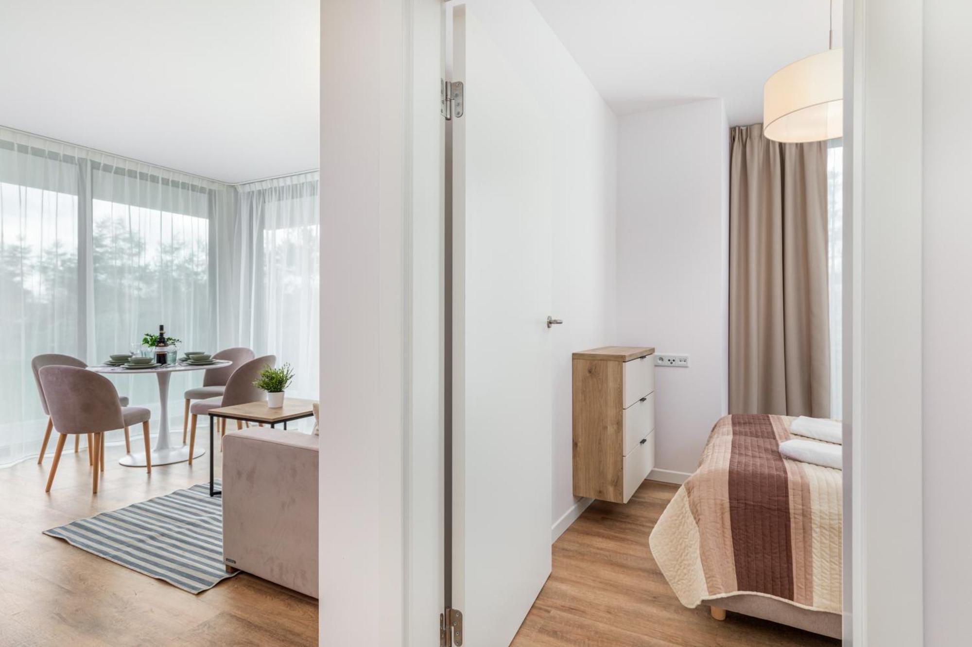 Jantaris Apartments Near Beach With Fitness By Noclegi Renters Mielno  Dış mekan fotoğraf